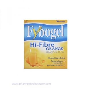 Fybogel Hi-Fibre Lemon Flavoured Laxative Sachets x 10