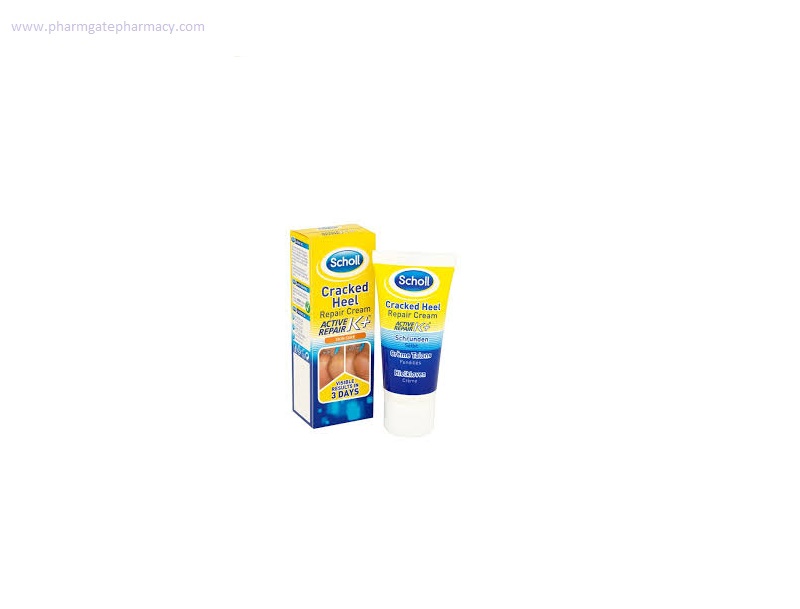 Scholl Cracked Heel Repair Cream K+ 60ml