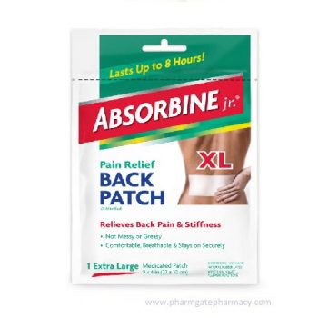 Absorbine Jr. Pain Relief Back Patch, 1-Count