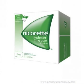 Nicorette 2mg Chewing Gum Freshmint  25