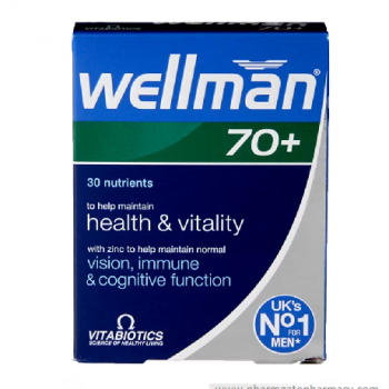Wellman 70 plus 30 tabs