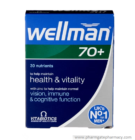 Wellman 70 plus 30 tabs
