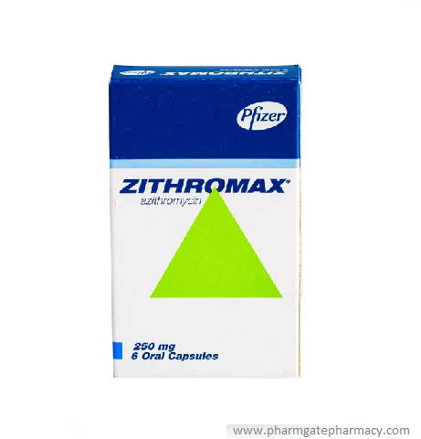 Zithromax 250mg - 6 Capsules