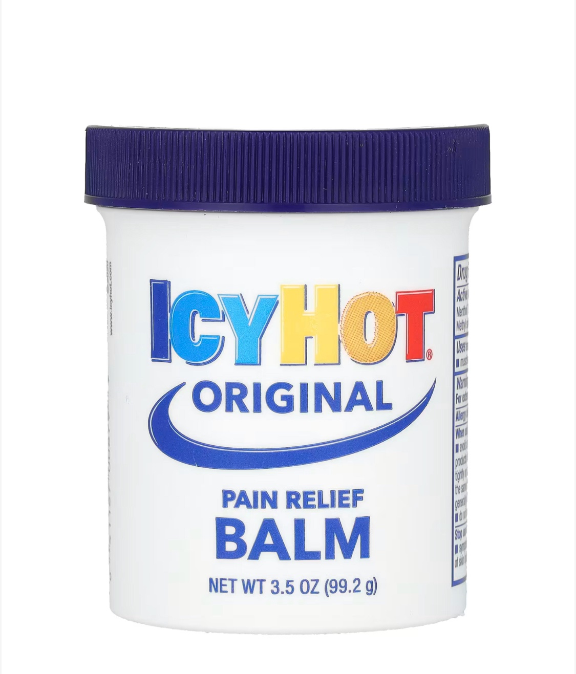 Icy Hot Original Pain Relief Balm, 3.5 oz (99.2 g)