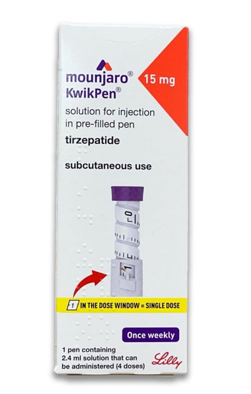 tirzepatide frasco Mounjaro 5 mg/0.5 ml (Tirzepatide) Vial with 1 Ampoule  WeCare Pharma