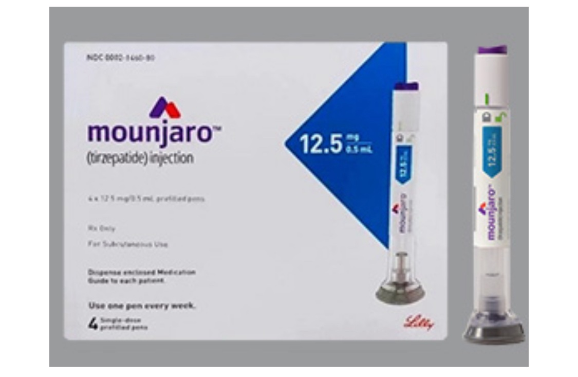 Mounjaro 12.5 mg/0.5 mL subcutaneous pen injector